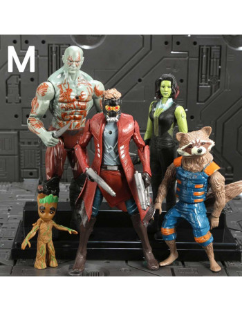 Набір фігурок супергероїв Marvel 5в1 Вартові Галактики - Action figures Marvel 5 in 1 Guardians of the Galaxy
