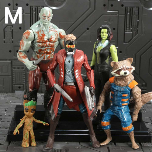 Набір фігурок супергероїв Marvel 5в1 Вартові Галактики - Action figures Marvel 5 in 1 Guardians of the Galaxy