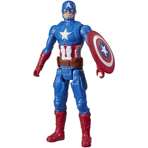 Іграшка Hasbro Капітан Америка, 30см - Captain America, Titan Hero Series Blast Gear, Avengers