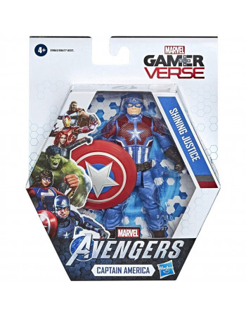 Іграшка Hasbro Капітана Америки 15см Месники - Captain America, Gamerverse, Avengers