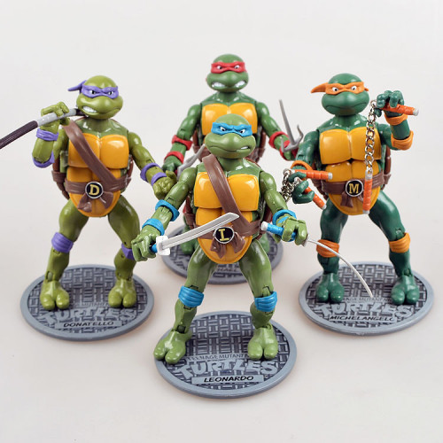 Класична фігурка Мікеланджело 'Черепашки Ніндзя' - Michelangelo, TMNT 1988, 15СМ