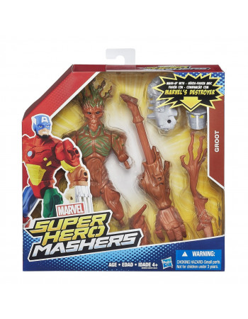 Розбірна фігурка Hasbro Грут аксесуарами, Машерс - Groot, Super Hero Mashers, Marvel,