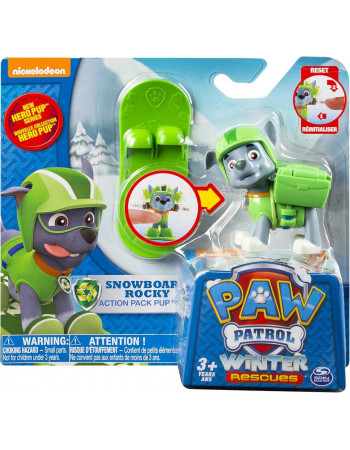Фігурка Spin Master Щенячий патруль Роккі на сноуборді - Paw Patrol