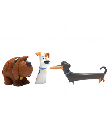 Набір фігурок 14в1 з м/ф Таємне життя хатніх тварин, 3-5 см — The Secret Life of Pets