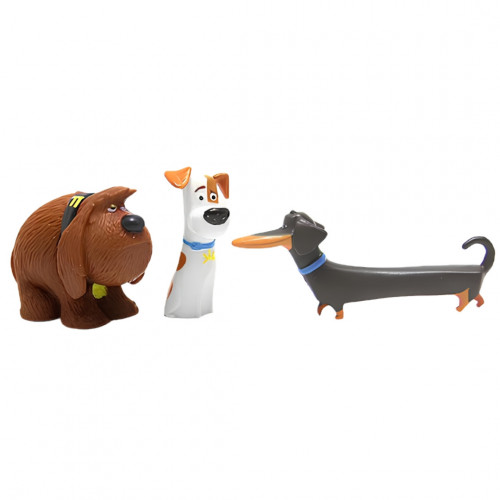 Набір фігурок 14в1 з м/ф Таємне життя хатніх тварин, 3-5 см — The Secret Life of Pets