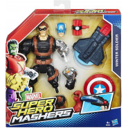 Розбірна фігурка Hasbro Зимовий Солдат + Капітан Америка, Машерс, Марвел 16 см - Marvel, Hero Mashers