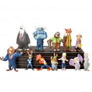 Набір фігурок 12в1 Зоотрополіс (Звірополіс) 4-7 см - Zootopia