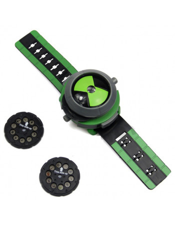 Проєкційний годинник Ben10 Omnitrix illuminator (30 персонажів) - Бен Тен Омнітрікс з проєктором