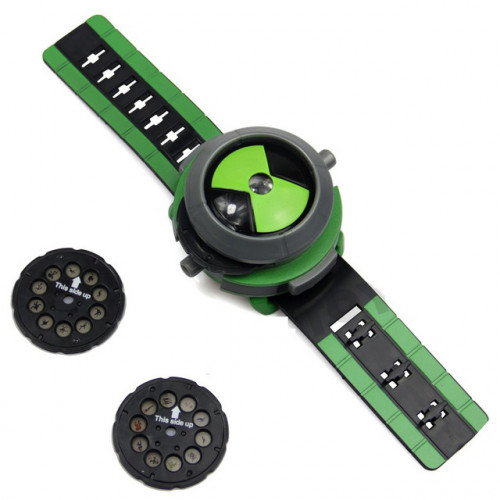 Проєкційний годинник Ben10 Omnitrix illuminator (30 персонажів) - Бен Тен Омнітрікс з проєктором