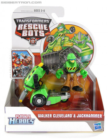 Волкер Клівленд з пневматичним молотком 'Боти рятувальники' - WalkerJackhammer, Rescue Bots, Hasbro