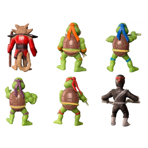 Набір фігурок Черепашки-Ніндзя, 5 см - Teenage Mutant Ninja Turtles
