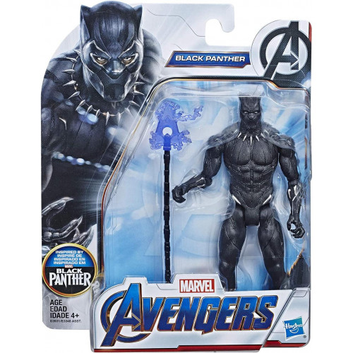 Фігурка Hasbro Чорна Пантера з 'Месники: Фінал' 15 см - Black Panther, Marvel, Avengers: Endgame