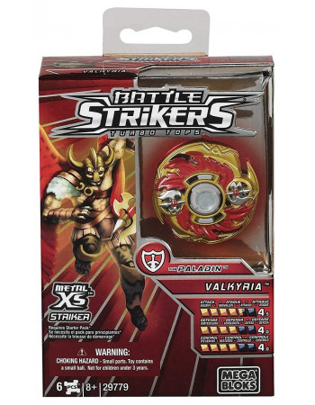 Вовчок нападник Валькірія команди Паладін - Valkiria, Team Paladin, Battle Strikers, Mega Bloks