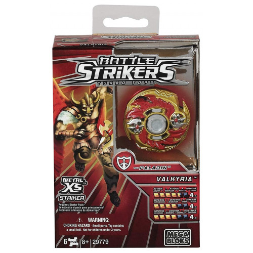 Вовчок нападник Валькірія команди Паладін - Valkiria, Team Paladin, Battle Strikers, Mega Bloks