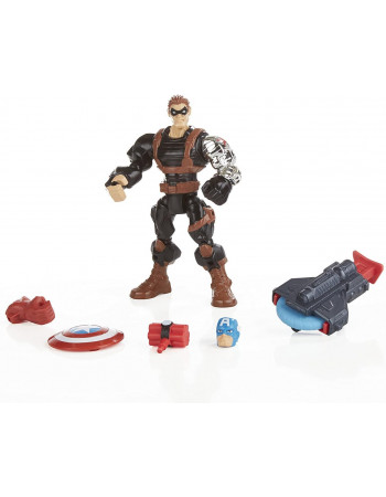 Розбірна фігурка Hasbro Зимовий Солдат + Капітан Америка, Машерс, Марвел 16 см - Marvel, Hero Mashers
