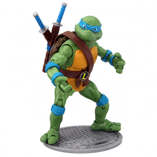 Класична іграшка Леонардо 'Черепашки Ніндзя' - Leonardo, TMNT1988, Playmates, 15СМ