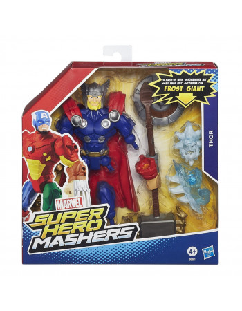 Розбірна фігурка Hasbro Тор зі зброєю - Thor, Super Hero Mashers, Marvel