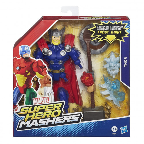 Розбірна фігурка Hasbro Тор зі зброєю - Thor, Super Hero Mashers, Marvel