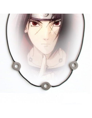 Аксесуар Ітачі Учіха ланцюжок-шнурок 'Акацукі', 48 см - Itachi Uchiha Necklace, Akatsuki