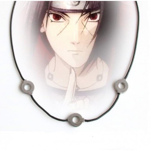 Аксесуар Ітачі Учіха ланцюжок-шнурок 'Акацукі', 48 см - Itachi Uchiha Necklace, Akatsuki