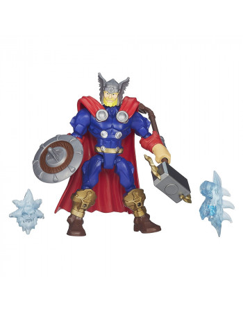 Розбірна фігурка Hasbro Тор зі зброєю - Thor, Super Hero Mashers, Marvel