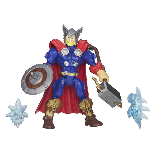 Розбірна фігурка Hasbro Тор зі зброєю - Thor, Super Hero Mashers, Marvel