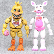 Набір розбірних фігурок П'ять ночей з Фредді, 6в1, 14 см - Five Nights at freddy's