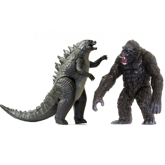 Набір фігурок Годзілла проти Кінг Конга, 17см - Godzilla vs King Kong