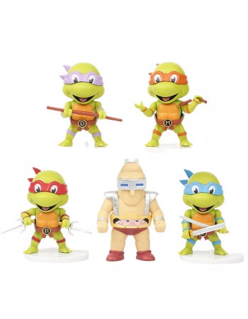 Набір міні-фігурок Черепашки-ніндзя 5в1, 8-10 см - TMNT