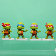 Набір міні-фігурок Черепашки-ніндзя 5в1, 8-10 см - TMNT