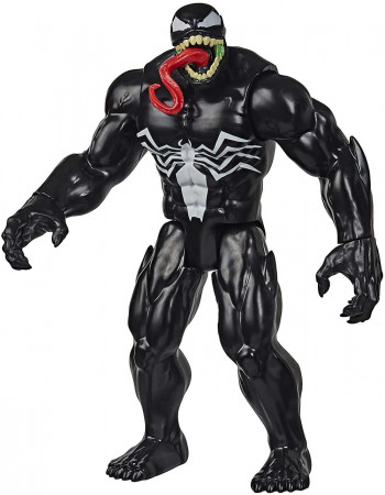 Велика іграшка Hasbro Веном 30см - Venom Maximum, Titan Hero Series Blast Gear, Avengers