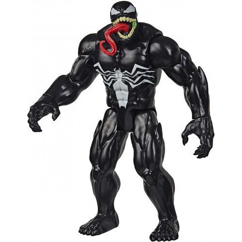 Велика іграшка Hasbro Веном 30см - Venom Maximum, Titan Hero Series Blast Gear, Avengers