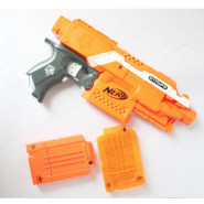 Напівпрозорий магазин для зброї NERF 6 стріл - Transparent arsenal for weapons NERF 6 arrows