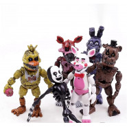 Набір розбірних фігурок П'ять ночей з Фредді, 6в1, 14 см - Five Nights at freddy's