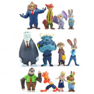 Набір фігурок 12в1 Зоотрополіс (Звірополіс) 4-7 см - Zootopia
