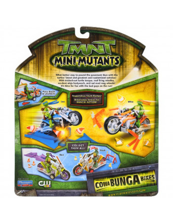 Набір міні-фігурка Донателло з мотоциклом - Mini Subway Cowabunga Bikes Donatello, 4Kids, Playmates