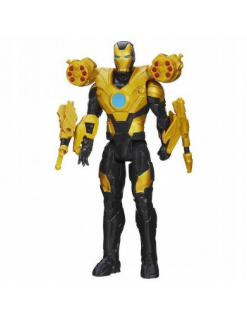 Іграшка Hasbro Залізна людина в чорній броні 30 см Месники - Black Iron Man, Titan Hero, Avengers (A6756)