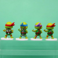 Набір міні-фігурок Черепашки-ніндзя 5в1, 8-10 см - TMNT