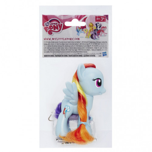 Фігурка Літл Поні Веселка Деш (Ренбоу Деш), 8 см — Rainbow Dash, My Little Pony, Friendship is Magic, Hasbro