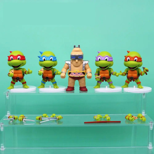 Набір міні-фігурок Черепашки-ніндзя 5в1, 8-10 см - TMNT