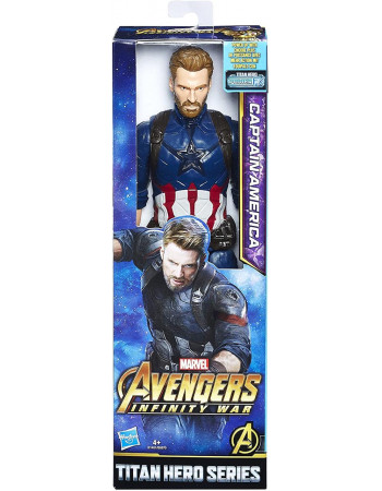 Іграшка Капітан Америка Hasbro, Месники: Війна Незкінченності 30см - Thor, Titan Hero, Avengers (E1421)