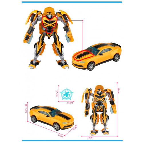 Трансформер Бамблбі Трансформери 4 18СМ - Bumblebee, TF4, Deformation, KuBianBao