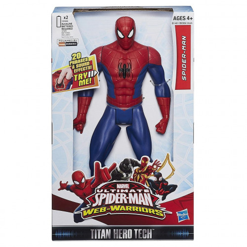 Велика Людина-Павук, що говорить 30 см, серія Титани (Звук) - Ultimate Spider-Man, Titans, Hasbro