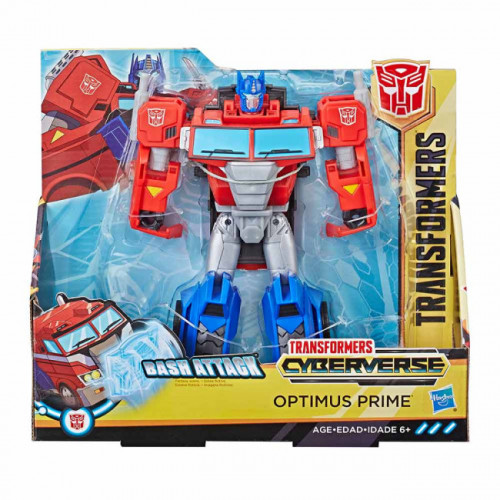 Робот-трансформер Hasbro Оптімус Прайм Кібервсесвіт, 19 см - Cyberverse, Ultra Class, Hive Swarm
