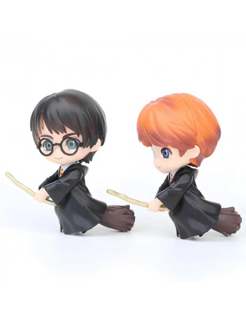 Набір іграшок Гаррі Поттер Гріфіндор 3в1, 10 см: Рон, Герміона - Gryffindor, Harry Potter, Ron, Hermione