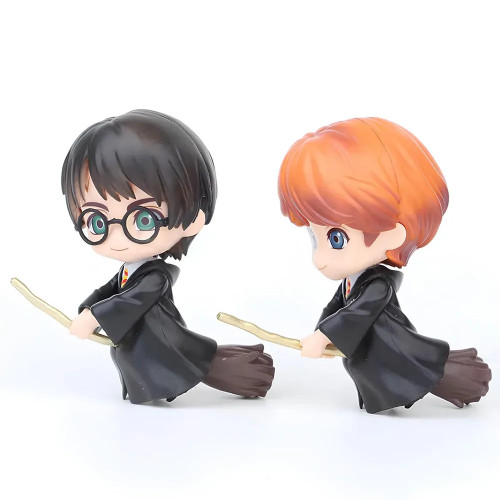 Набір іграшок Гаррі Поттер Гріфіндор 3в1, 10 см: Рон, Герміона - Gryffindor, Harry Potter, Ron, Hermione