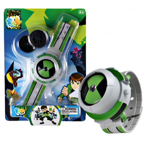 Дитячий годинник  Бен Тен Омнітрікс з проектором (16 зображень) - Ben10 Omnitrix illuminator