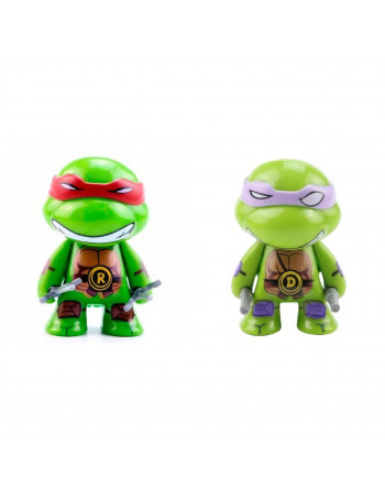 УЦІНКА - Набір фігурок 2в1 Черепашки ніндзя з аксесуарами, 7 см - TMNT
