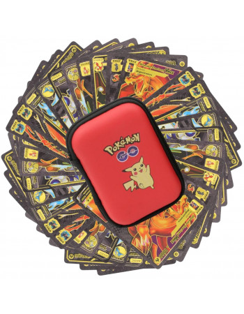 Набір Покемон картки: 55 карт, бокс для карт покемонів - Pokemon cards