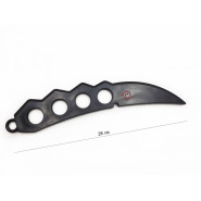 Кінжал 26 см кунай клинок чакри Асума з Аніме Наруто + підставка - Kunai, Naruto, Cosplay
